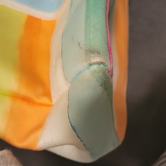 Coach Pastel Striped Shoulder Bag - Picture 9 of 12